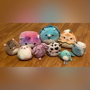 Squishmallows 8 pcs Lots Bundle